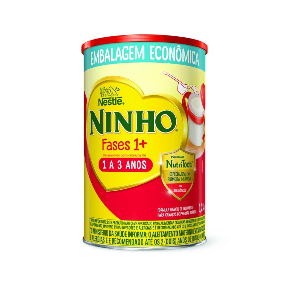 formula infantil ninho fases 1 a 3 anos lata 12kg
